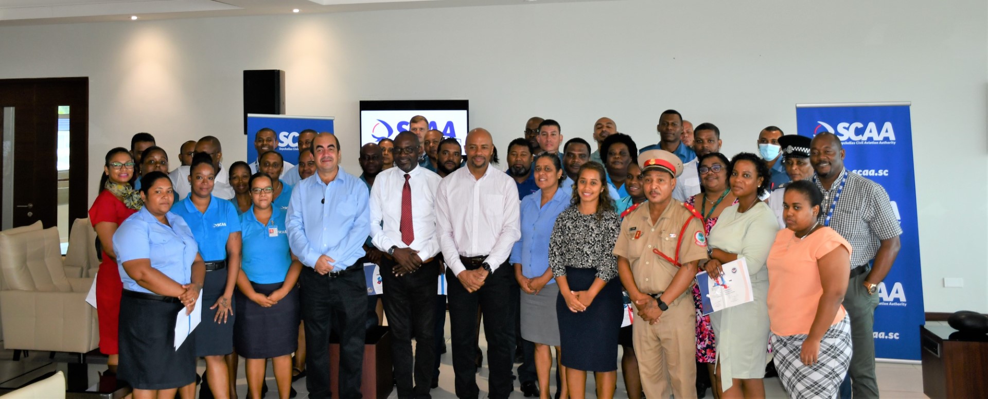 Group photo of all participants with instructor and SCAA executives